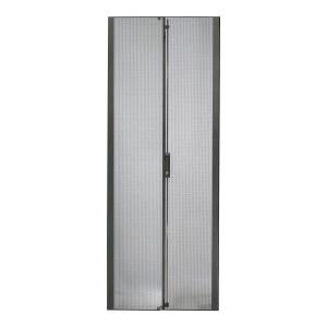 Netshelter Sx 42u 600mm Wide Perforated Split Doors Black