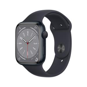 Watch Series 8 Gps 45mm Midnight Aluminium Case With Midnight Sport Band Regular