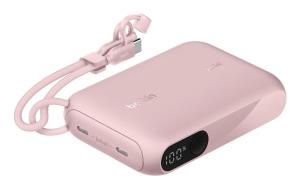 10k Pd20w Power Bank With Display Pink