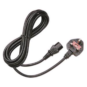 Power Cord 1.83m 10A C13 UK