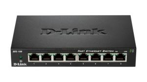 Switch Des-108/e 8 Port Fast Ethernet