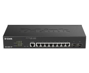 Switch Dgs-2000-10p Managed Access 8 X 10/100/1000base-t Poe Ports With 2xsfp
