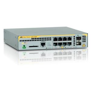 At-x230-10gp-50l2+ Managed Switch 8 X 10/100/1000mbps Poe Ports 2 X Sfp Uplink Slots 1 Fixed Ac Powe