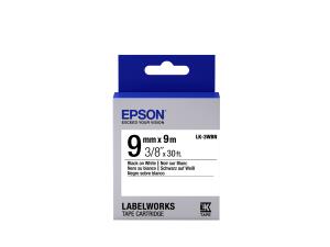 Label Cartridge Standard Lk-3wbn Standard Black/white 9mm (9m)