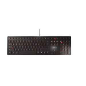 Corded KC 6000 SLIM Keyboard - USB - Black - Qwerty US/Int'l