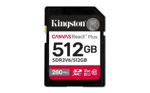 Sdxc Card - Canvas React Plus - 512GB - Uhs-ll U3 V60