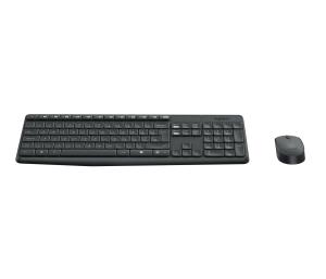 Mk235 Wireless Keyboard / Mouse Grey Azerty French