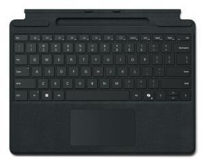 Surface Pro Keyboard Copilot With Pen Storage ( Slim Pen Not Included) - Black - Qwertzu Swiss-lux