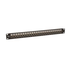 24-PORT 1U CAT6/CAT5 PATCH PANEL