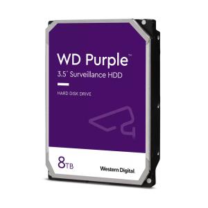 Hard Drive - WD Purple Surveillance  WD85PURZ - 8TB - SATA 6Gb/s - 3.5in - 256MB Cache