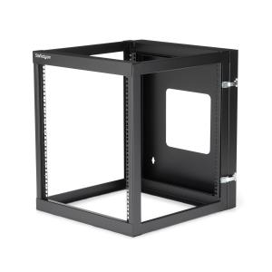 Depth Hinged Open Frame Wall Mount Server Rack 12u 22in