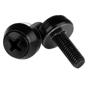 M5 Mounting Screws For Server Rack Cabinet 100pack Black