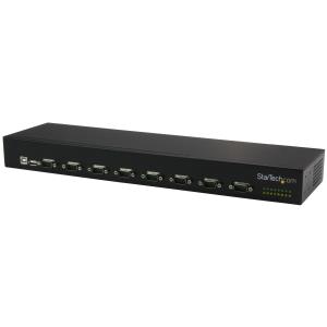 USB-to-serial Adapter Hub 8-port