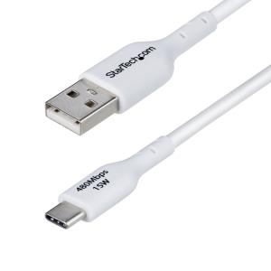 USB - A To USB - C Cable Charger Cord USB 2.0 Data Transf 2m White
