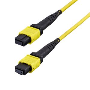 Fiber Optic Cable, 12f Type-b, Os2 Single Mode Mtp/apc Female 10m