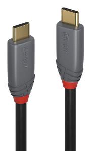 Cable - USB-c - USB-c - 5m 10gbps - Black Anthraline With Power Delivery 100w