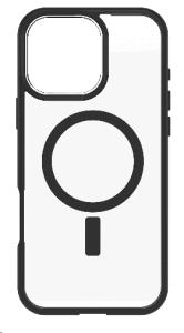 iPhone 16 Pro Max Case - React Series - Black Crystal (Clear/Black)