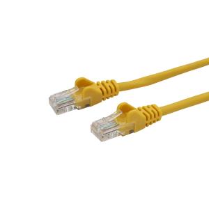 10M YELLOW RJ45 CAT6 UTP STR/FLUSH MOULDED/24AWG