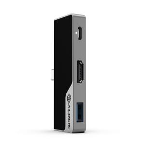 ULDNAMN-UA-SGR Notebook Dock/Port Replicator Docking USB 3.0 (3.1 Gen 1) Type-C Black,Silver