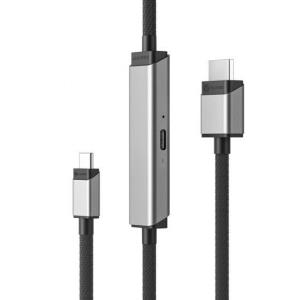 Ultra USB-C To HDMI With 100W PD Cable - Male To Male - 1m