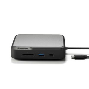 DUCH2 Notebook Dock/Port Replicator Wired USB 3.2 Gen 2 (3.1 Gen 2) Type-C Black, Grey