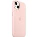 iPhone 13 Silicone Case With Magsafe - Chalk Pink