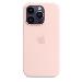 iPhone 14 Pro Silicone Case With Magsafe - Chalk Pink