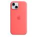 iPhone 15 - Silicone Case With Magsafe - Guava