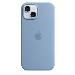 iPhone 15 - Silicone Case With Magsafe - Winter Blue