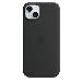 iPhone 15 Plus - Silicone Case With Magsafe - Black