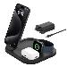 Boost Charge Qi2 15w Magnetic 3in1 Stand Black