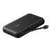 Gaming Powerbank 20000 Mah With Integrated USB-c Cable 30 W Black