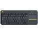 WIRELESS TOUCH KEYBOARD K400 PLUS - DARK - RUS - INTNL