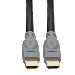 4K HDMI CABLE (M/M) - 4K 60 HZ HDR GRIPPING CONNECTORS BLK 7.62