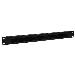 1u Brush Strip Horizontal Server Rack Cable Management Panel