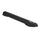 Foam Keyboard Wrist Rest For Ergonomic Typing Support - Soft Black Nylon Rest Pad