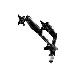 Dual Gas Spring Desk Mounting Arm DS3002C-B1/ Black
