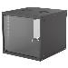 Basic Wallmount Cabinet - 19in - 9U - 560mm Deep - Ip20-rated Housing - Flatpack -  Black