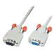 Extension Cable Serial - 9 Way D Male To 9 Way D Female - White - 2m