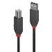 Cable - USB2.0 Type A To Type B - 7.5m - Anthra Line