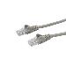 30M GREY RJ45 CAT6 UTP STR/FLUSH MOULDED/24AWG