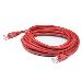 Network Patch Cable Cat5e - Rj-45 (male) To Rj-45 (male) - Utp Pvc Snagless Straight Booted - Red - 5m