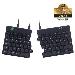 Split Ergonomic - Black - Qwerty Uk